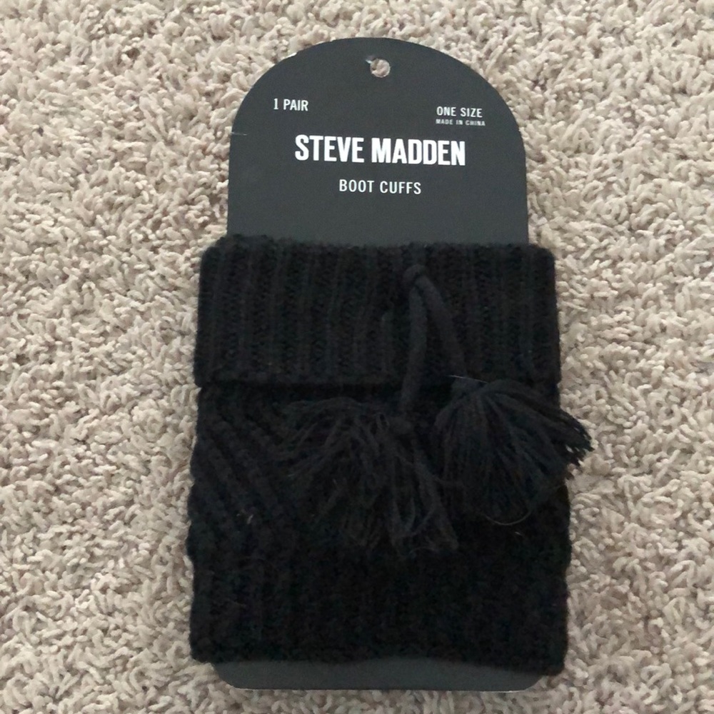 boot cuffs with pom poms